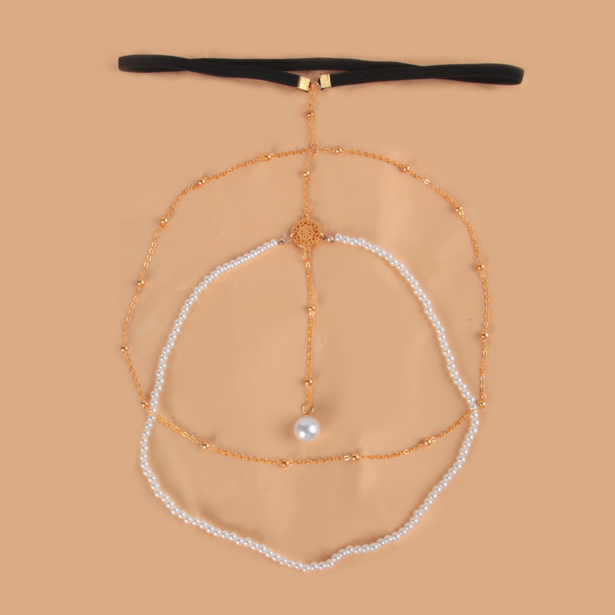 Boho-Elegance Multi-Layer Pearl Leg Chain – Dein Statement für jeden Schritt