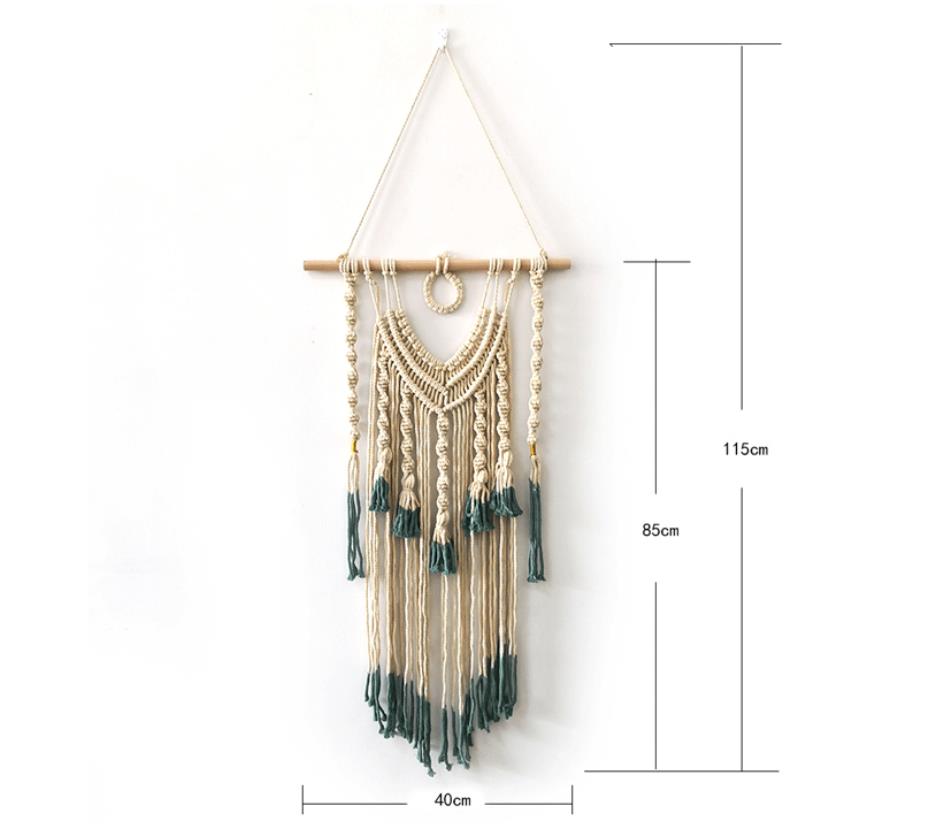 Luna Fringe – Handgewebter Boho-Wandbehang & Statement-Piece