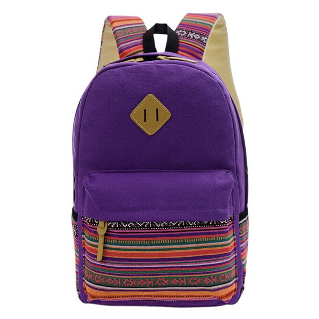 Nomad Spirit – Ethno Canvas Rucksack