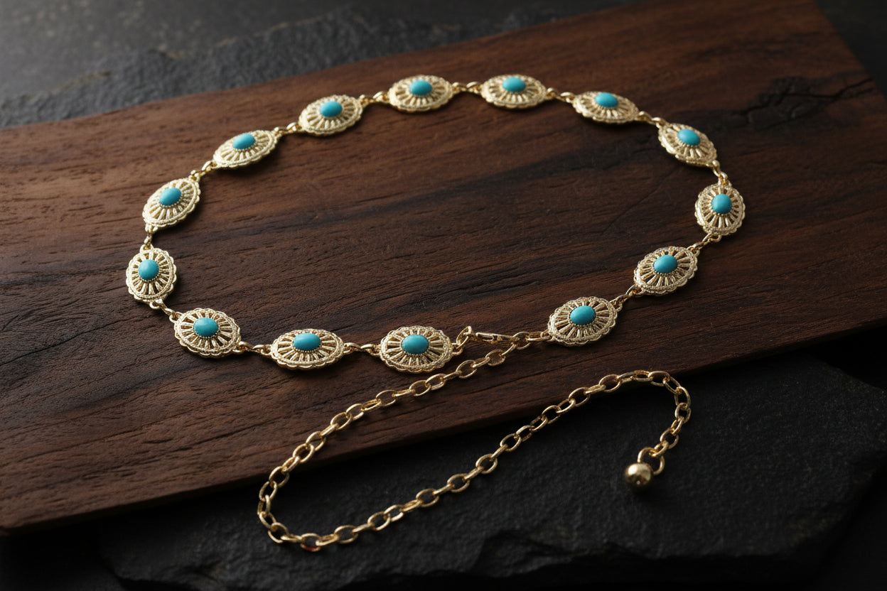 Boho Goddess Waist Chain – Dein Statement-Gürtel