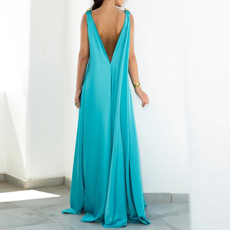 Boho Dream – Elegantes Maxikleid für Freigeister
