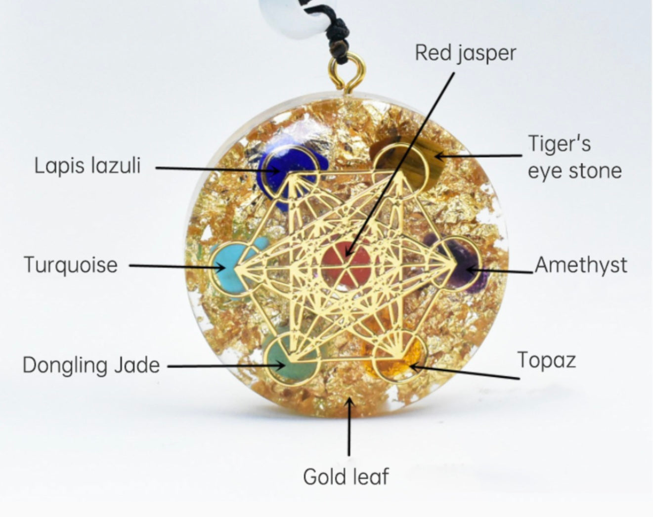 Metatrons Light – Orgonit-Schutzanhänger