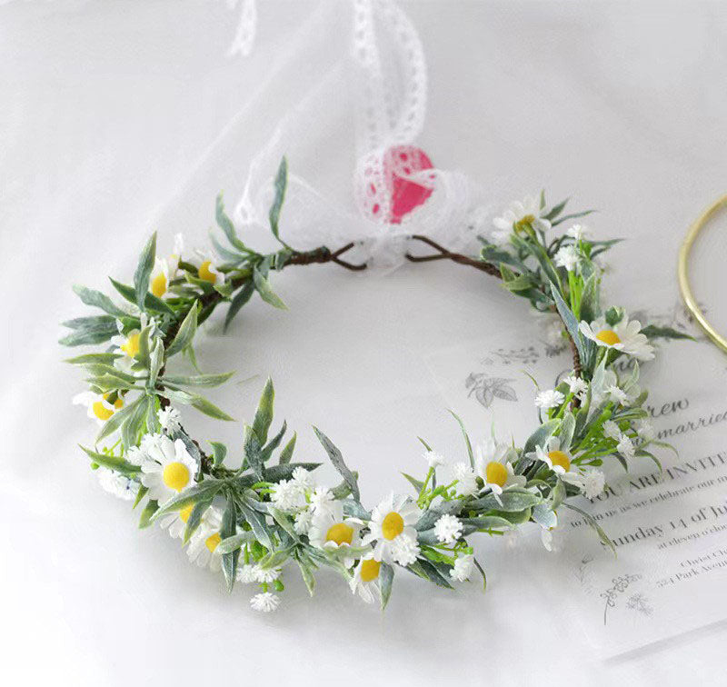 Boho Romance – Prachtvoller Rosen- & Blütenkranz
