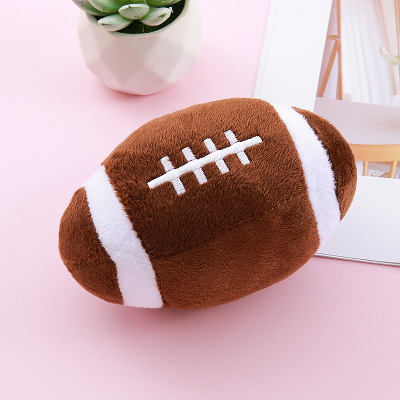 Pure Playful Spirit: Weiche Sportbälle aus Plüsch mit Sound-Effekt