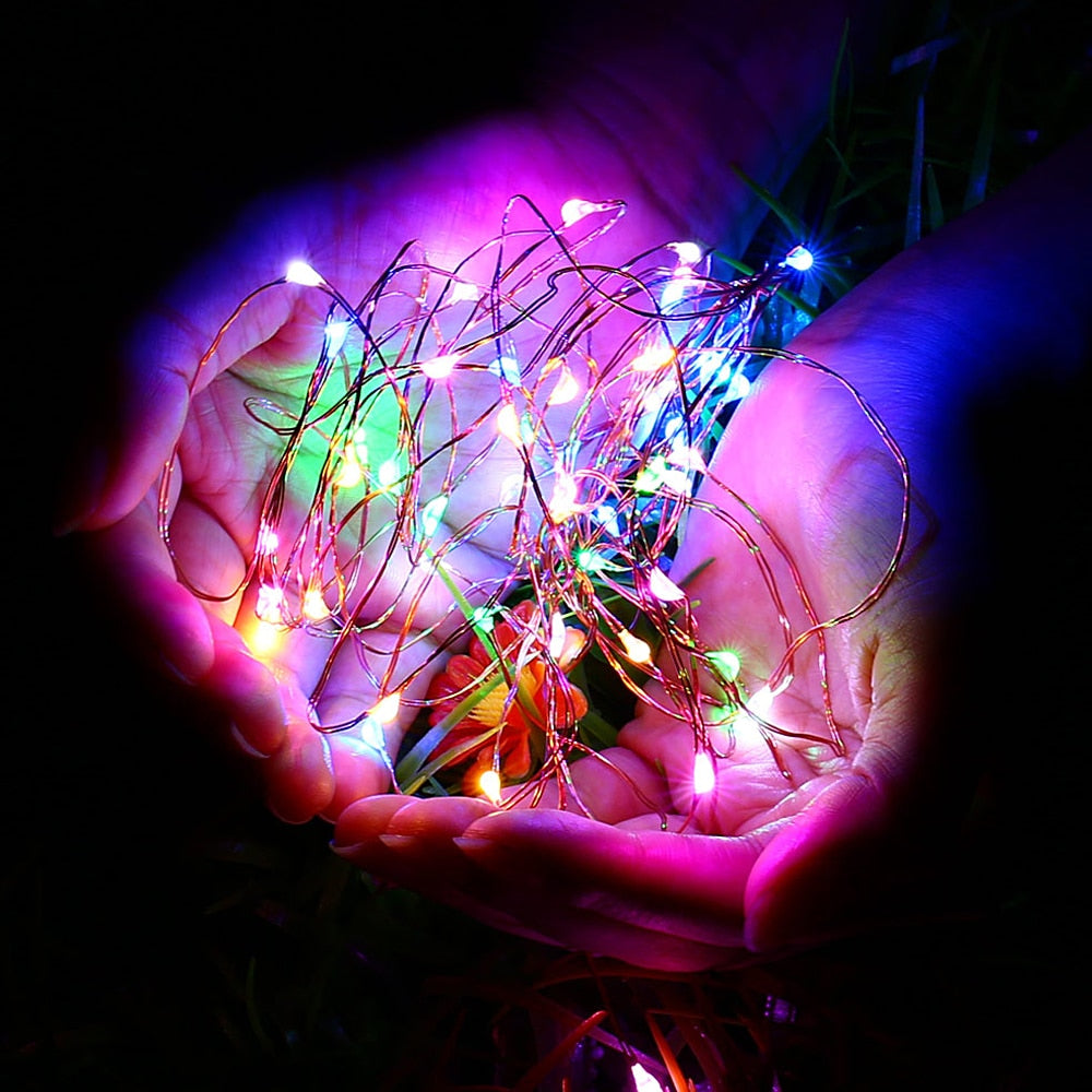 Fairy Glow – Flexible Kupferdraht-Lichterkette