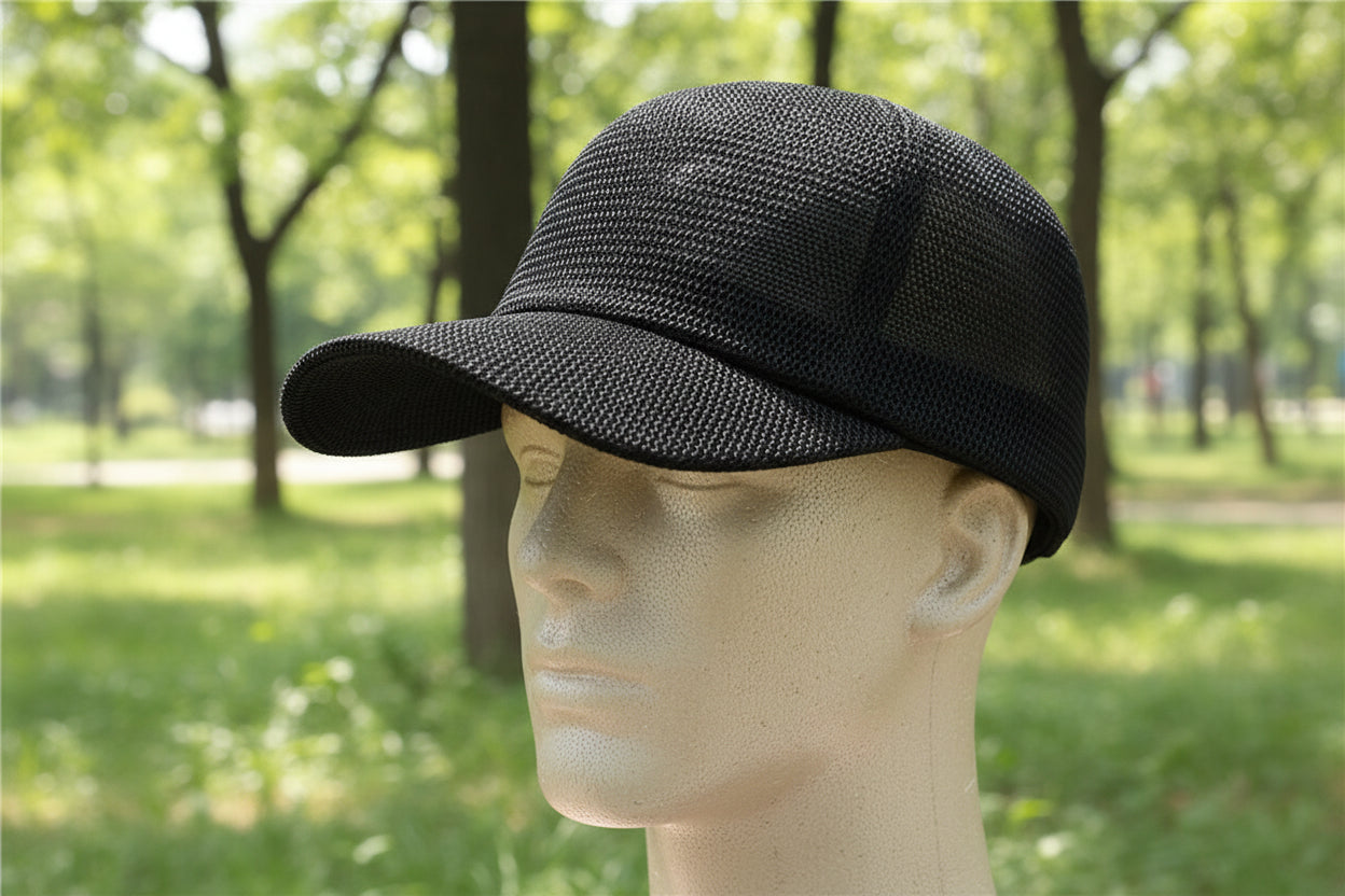 Atmungsaktive Paper-Grass Baseball Cap für Damen – Verstellbarer Stroh-Sonnenschutz & Sommer-Kappe