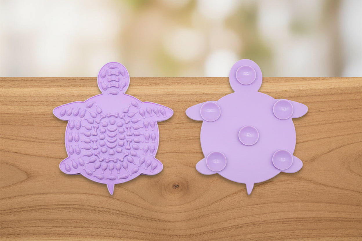 Calm & Lick – Anti-Stress Schleckmatte "Turtle Edition"
