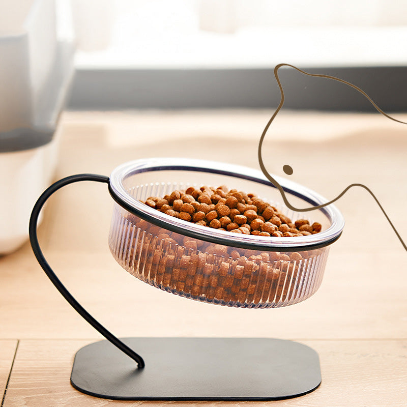 Eleganter Schwanenhals-Futternapf – Ergonomie trifft Design für deine Fellnase