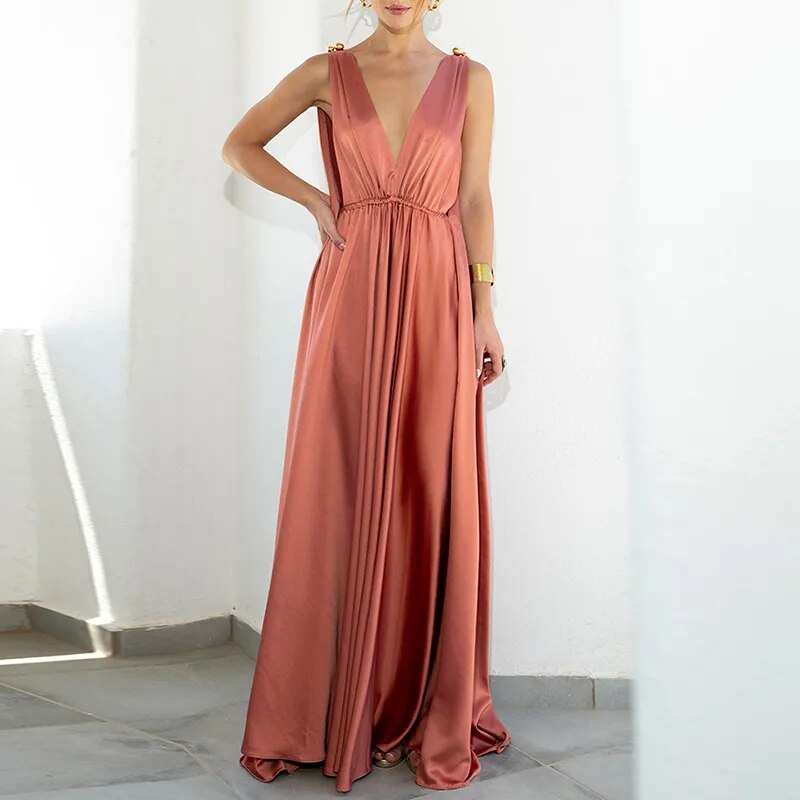 Boho Dream – Elegantes Maxikleid für Freigeister
