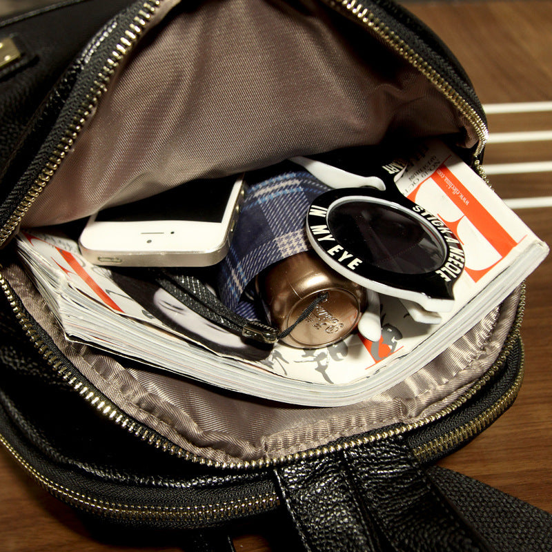 Urban Classic – Zeitloser Echtleder-Rucksack aus Soft-Cowhide