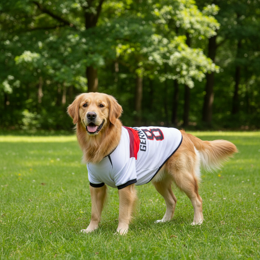 Hunde Fußball-Trikot Weltmeister-Style – Atmungsaktives Sportshirt & Weste für kleine Hunde