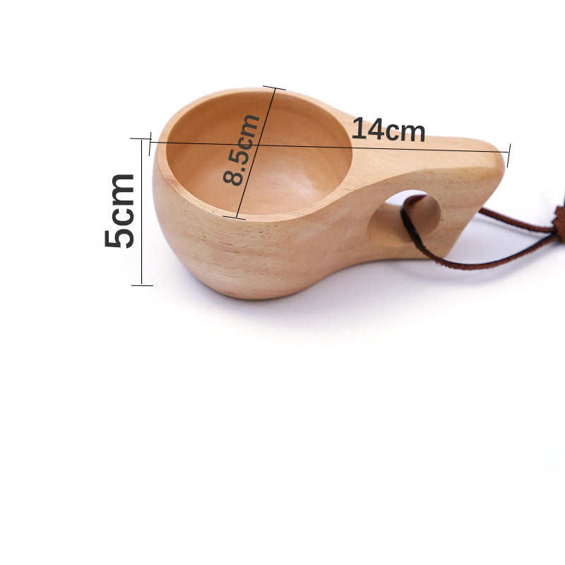 Nordic Wood Cup – Deine handgefertigte Auszeit aus Gummibaumholz