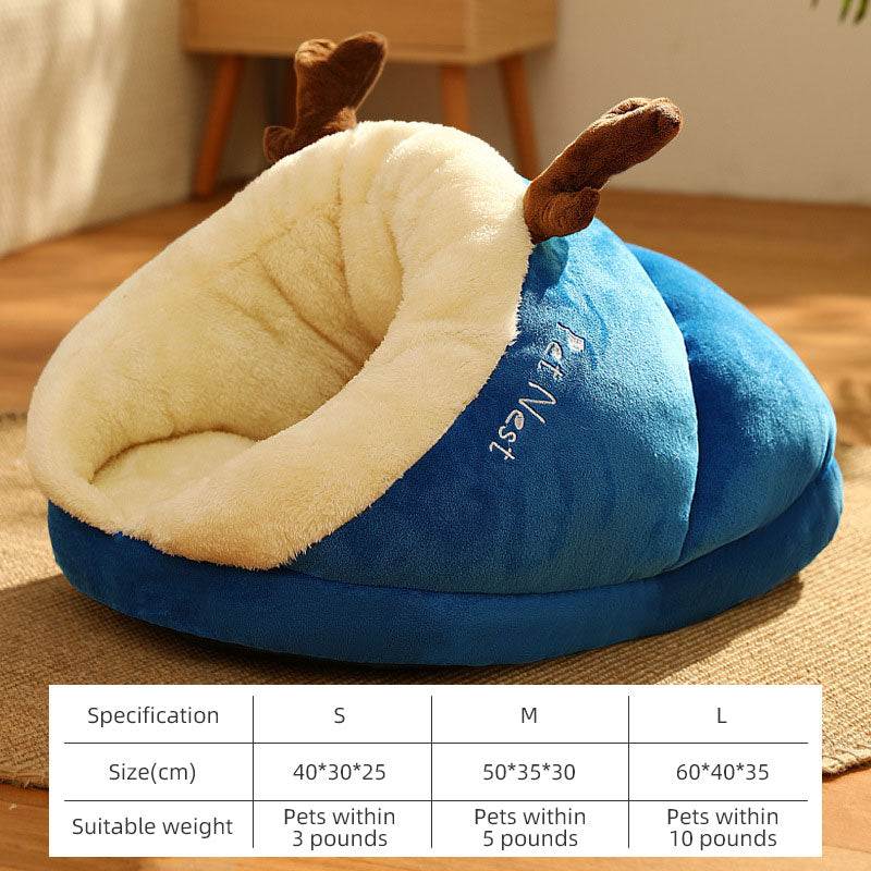 Velvet Slipper: Kuschelhöhle mit Thermo-Plüsch