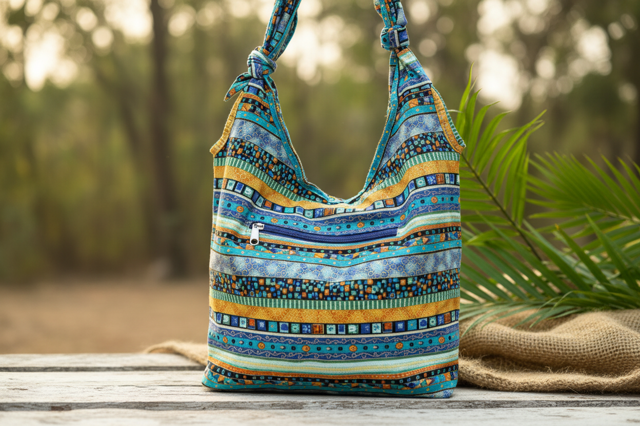 Nomad Soul – Hippie-Slingbag aus Canvas