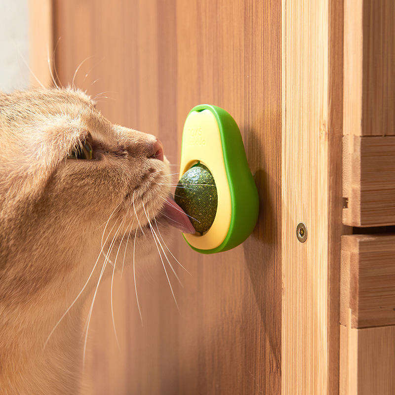 Avocado Bliss – Interaktives Katzenminze-Spielzeug