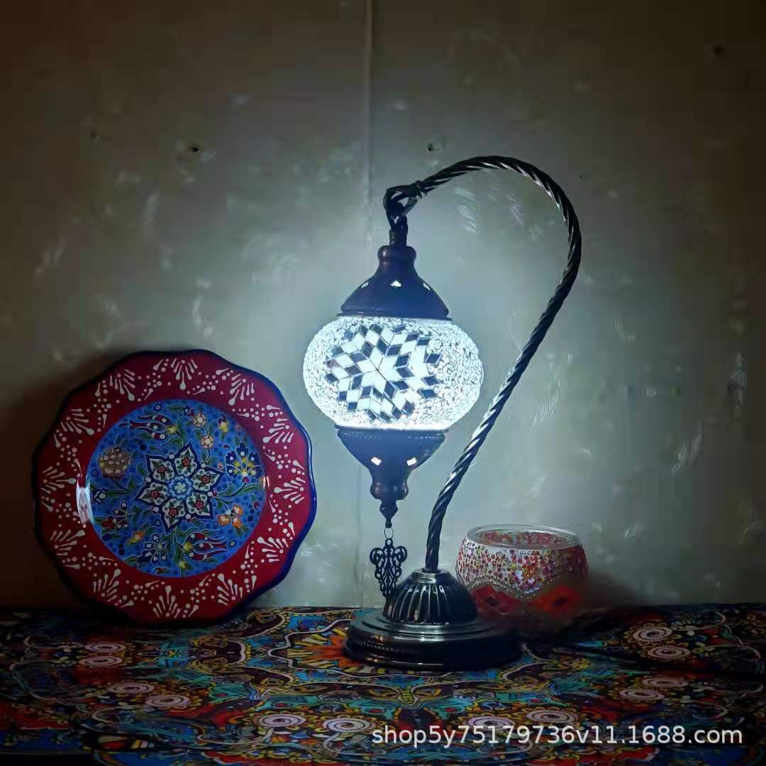 Boho-Mosaiklampe im marokkanischen Stil – stimmungsvolle Beleuchtung für Zuhause & Café