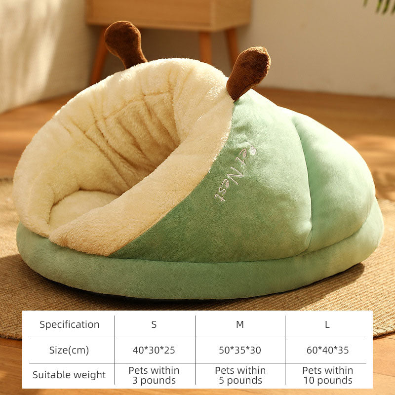 Velvet Slipper: Kuschelhöhle mit Thermo-Plüsch