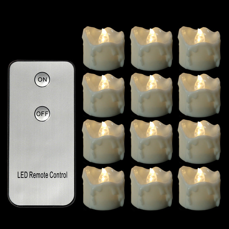 Soft Glow – 12er Set LED-Teelichter mit Fernbedienung