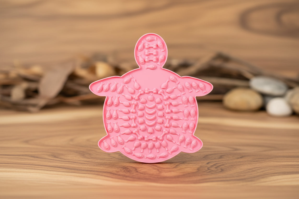 Calm & Lick – Anti-Stress Schleckmatte "Turtle Edition"