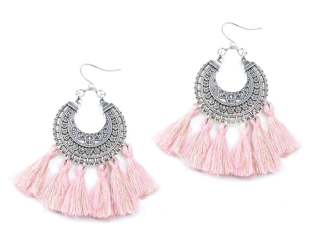 Artilady Vintage Tassel – Statement-Ohrringe im Ethno-Look