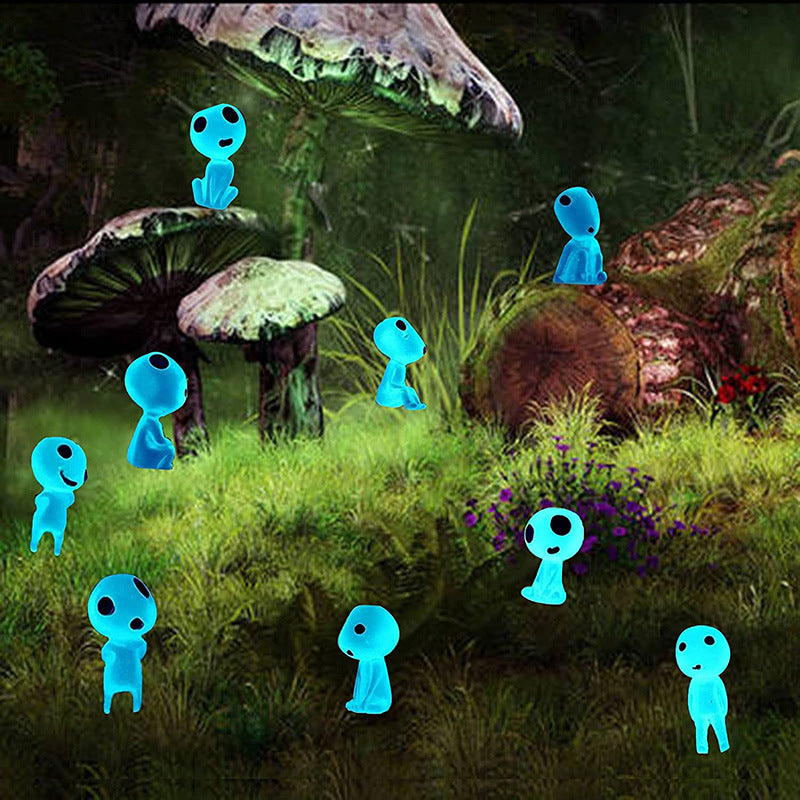 Forest Spirits – Leuchtende Baumgeister-Deko