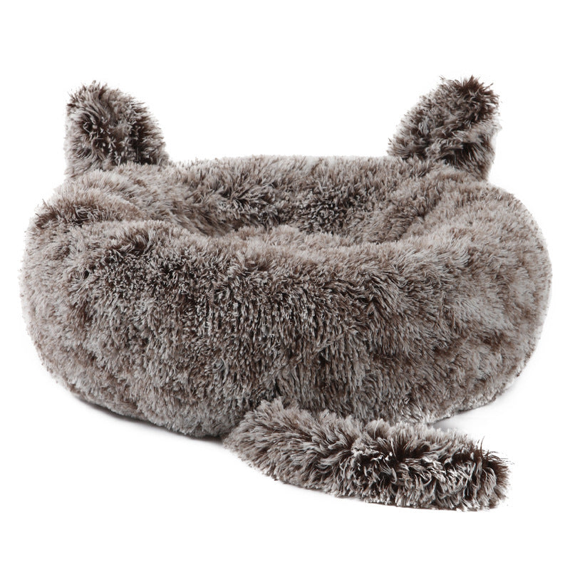 Bunny Dreams: Kuscheliges Haustierbett mit Hasenohren & Extra-Polsterung