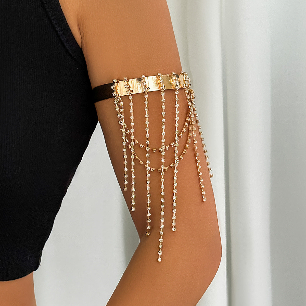 Goddess Aura: Bohemian Oberarm-Reifen & Tassel-Armketten