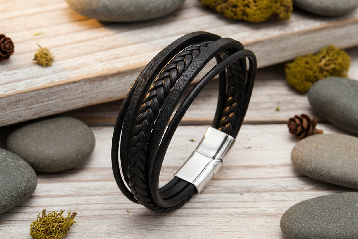 Urban Nomad – Mehrlagiges Vintage-Armband