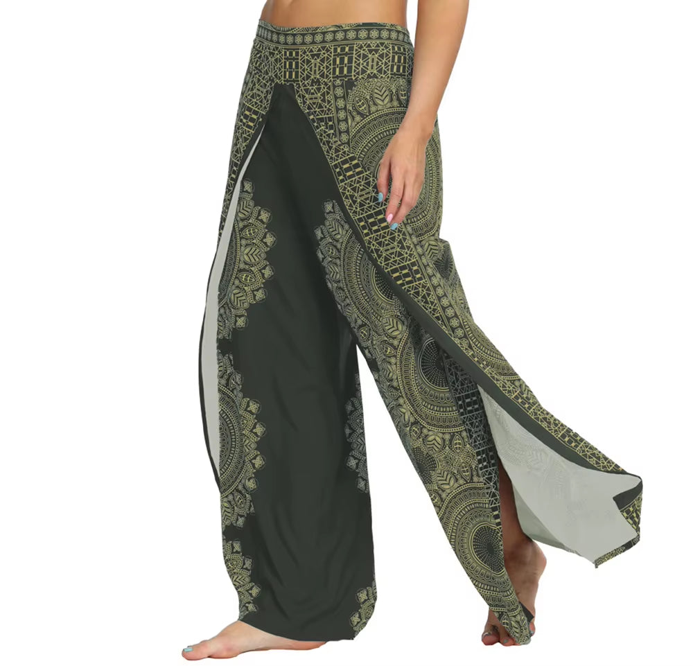 Boho Floral Harem Pants – Dein perfekter Begleiter für Festivals, Yoga & mehr