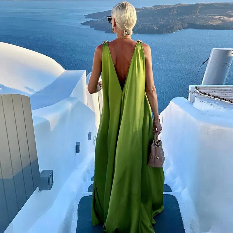 Boho Dream – Elegantes Maxikleid für Freigeister