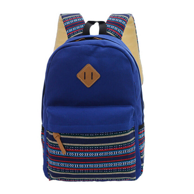 Nomad Spirit – Ethno Canvas Rucksack