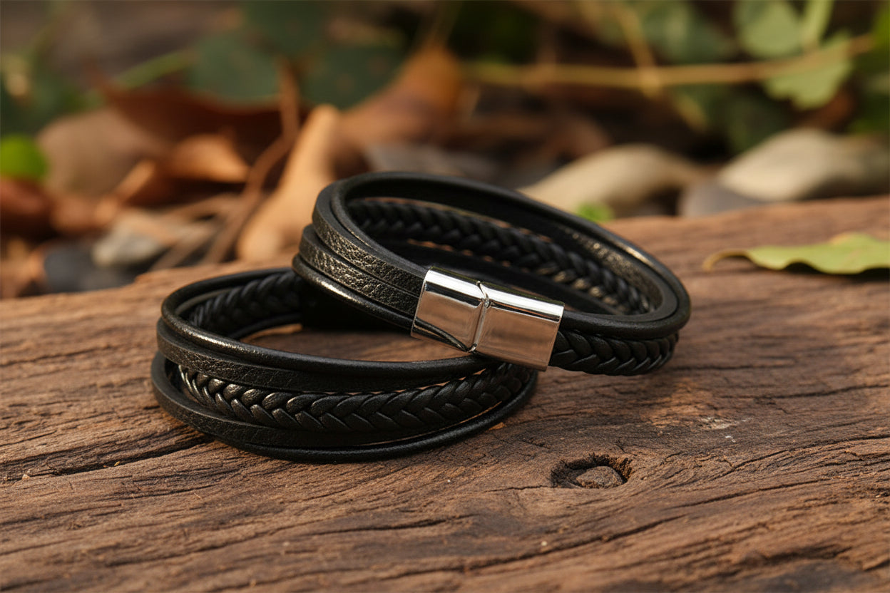 Urban Nomad – Mehrlagiges Vintage-Armband