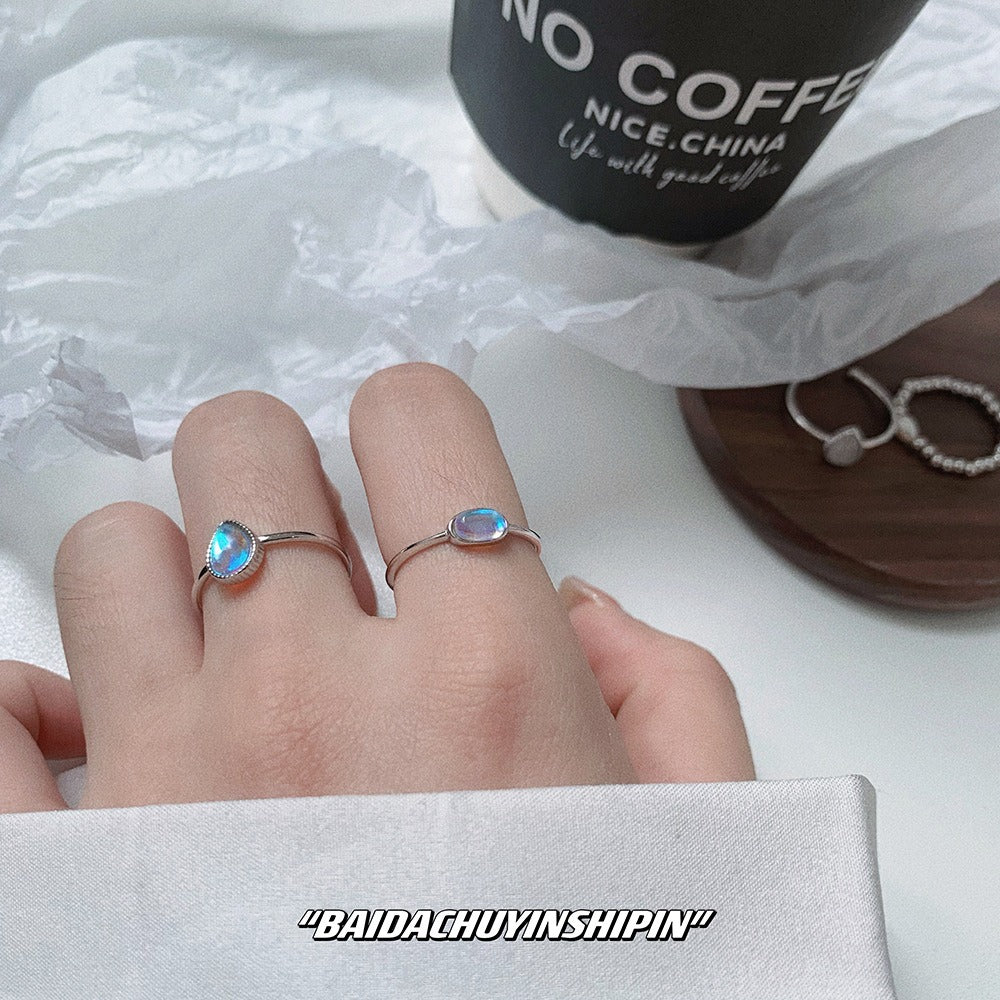 Boho-Moonstone Open Ring – Eleganz trifft Persönlichkeit
