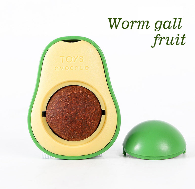 Avocado Bliss – Interaktives Katzenminze-Spielzeug