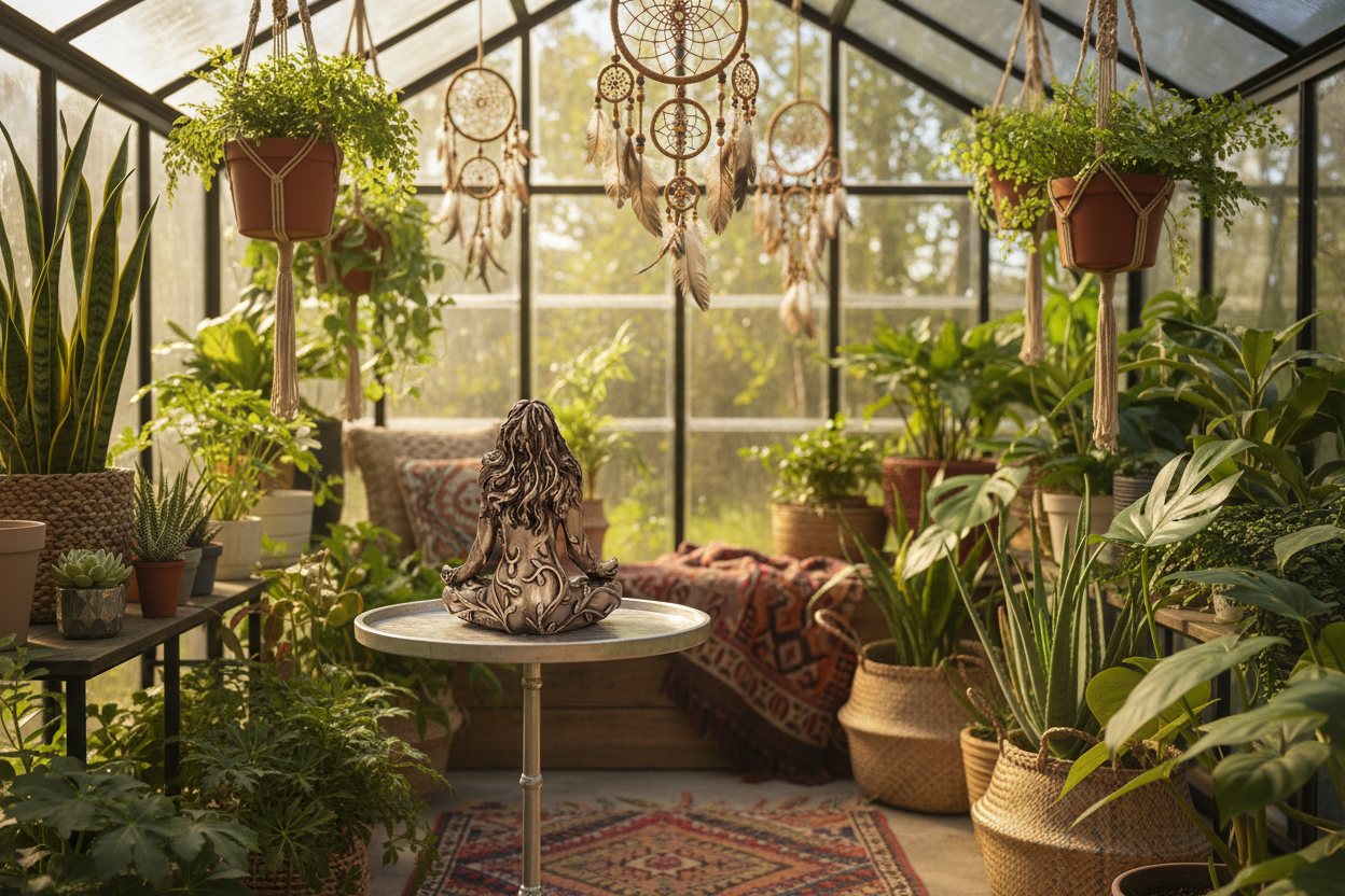 Mutter Erde Gaia Figur – Mini Spirituelle Deko für dein Boho-Zuhause