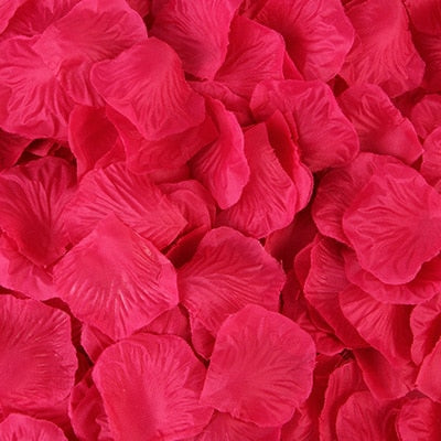 Petal Rain – 100er Set Edle Seidenrosenblätter