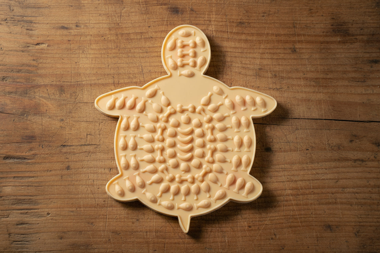 Calm & Lick – Anti-Stress Schleckmatte "Turtle Edition"