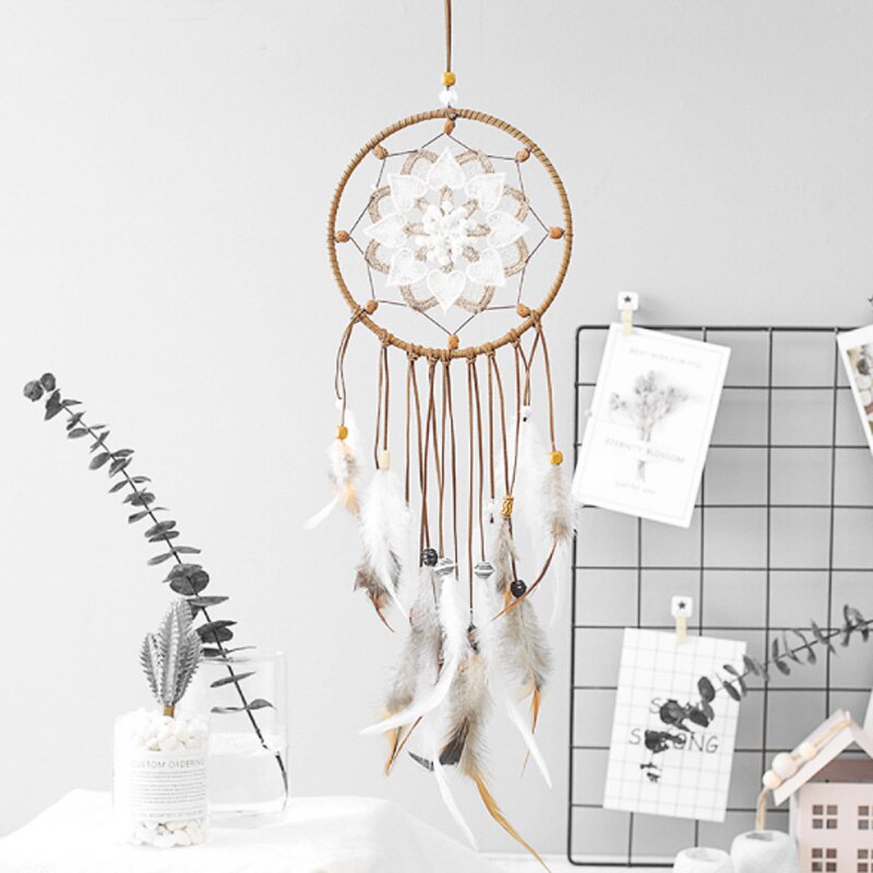 Nordic Spirit – Handgefertigter Boho-Traumfänger
