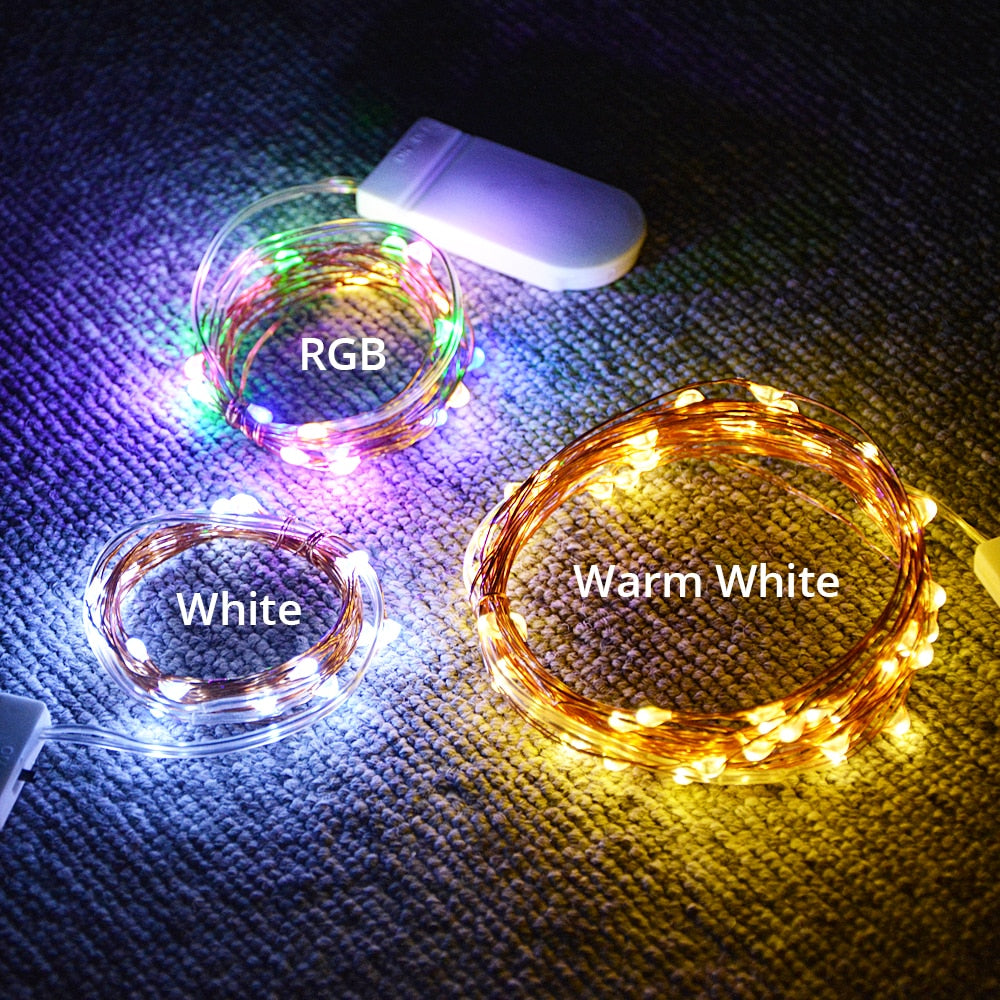 Fairy Glow – Flexible Kupferdraht-Lichterkette