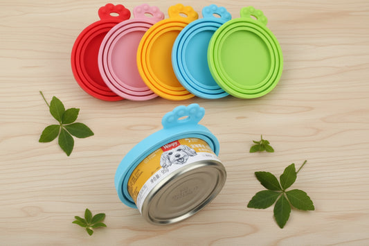 Fresh & Color – Silikon-Dosendeckel & Löffel im Set