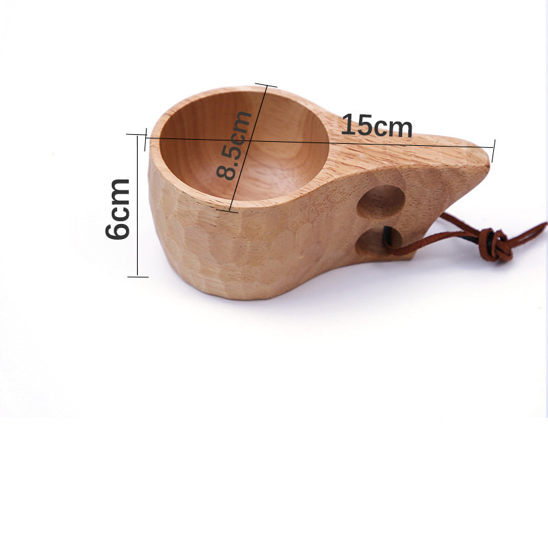 Nordic Wood Cup – Deine handgefertigte Auszeit aus Gummibaumholz