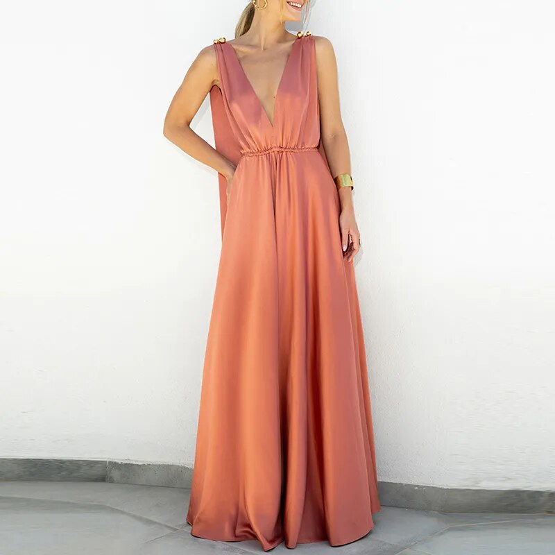 Boho Dream – Elegantes Maxikleid für Freigeister