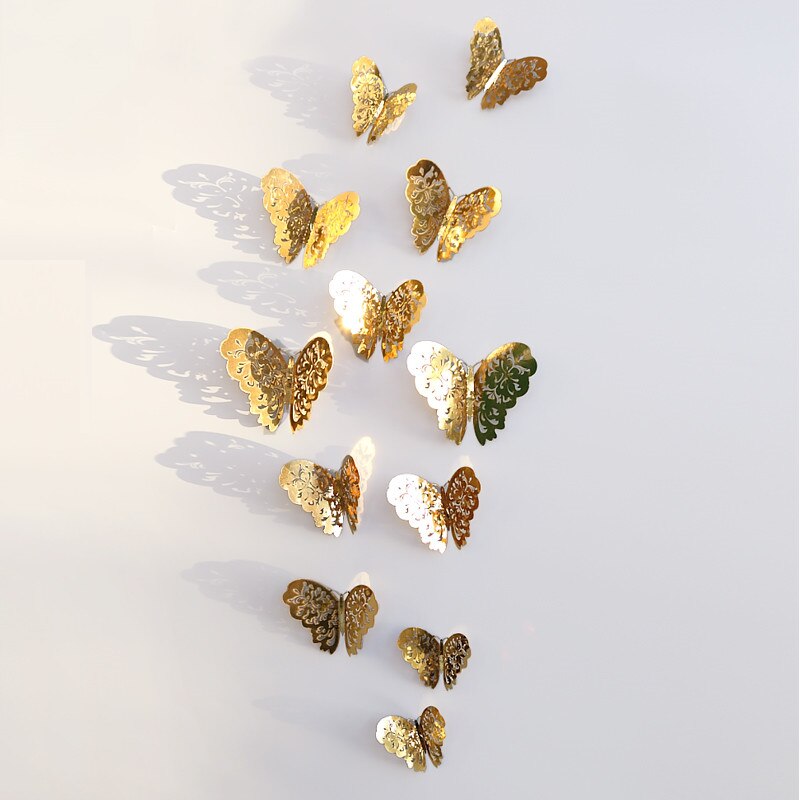 Butterfly Soul – 12er Set 3D-Schmetterlinge