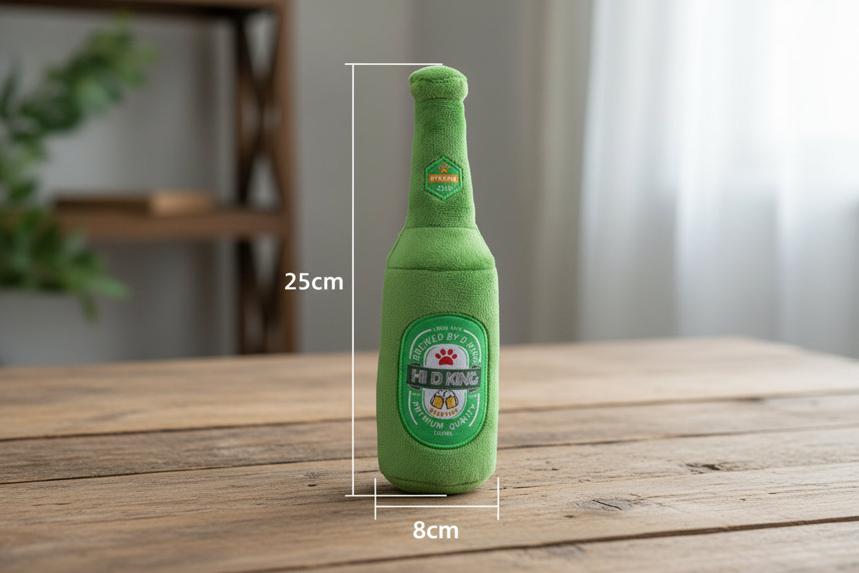 Biergarten-Buddy – Squeaky Plüsch-Spielzeug für Hunde