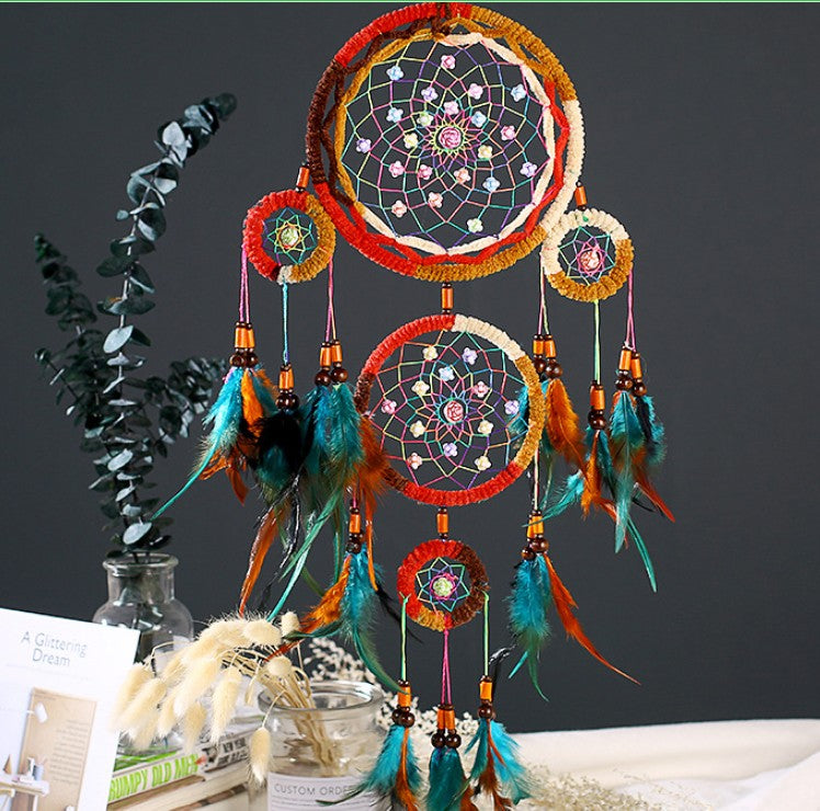 Dreamweaver – Handgefertigter Boho-Traumfänger