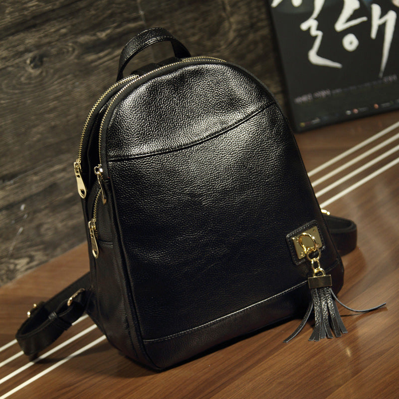 Urban Classic – Zeitloser Echtleder-Rucksack aus Soft-Cowhide