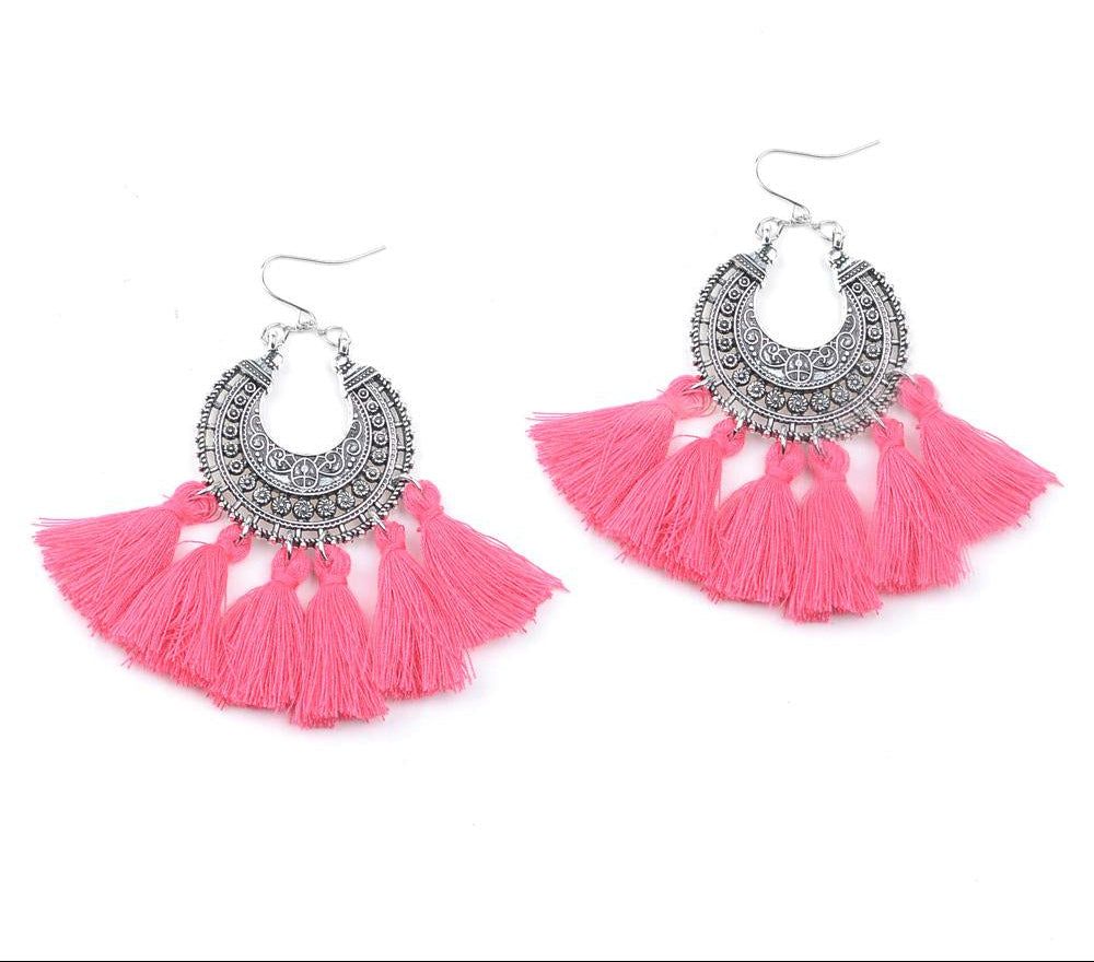 Artilady Vintage Tassel – Statement-Ohrringe im Ethno-Look