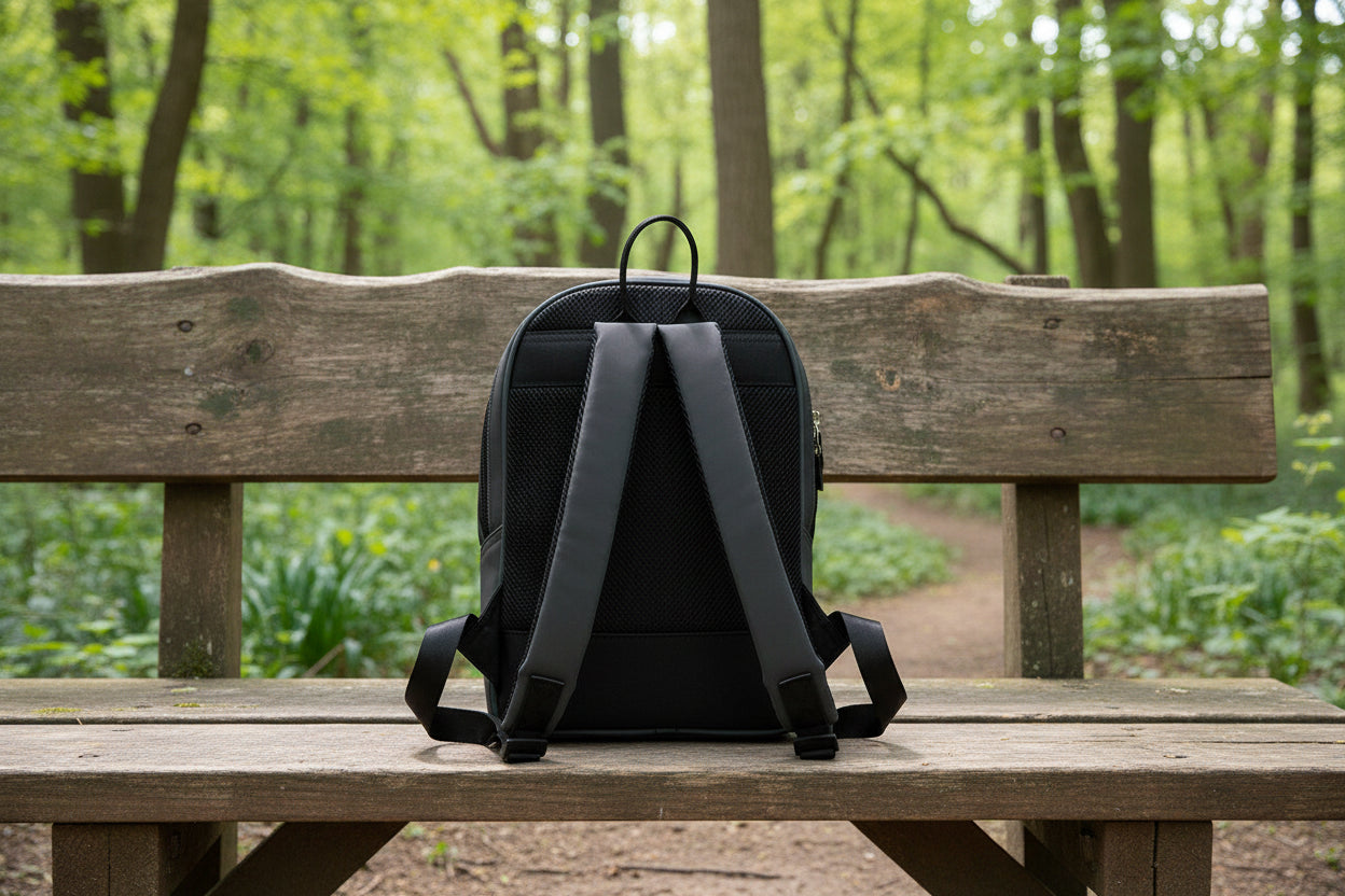 Aurora Dome – Geometrischer Reflektor-Rucksack
