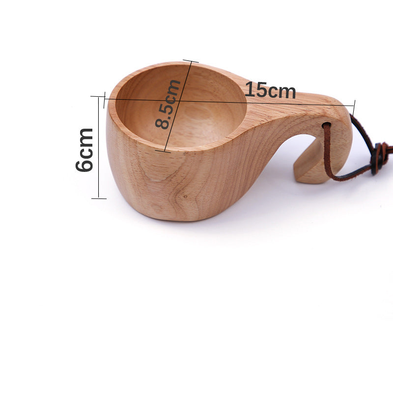 Nordic Wood Cup – Deine handgefertigte Auszeit aus Gummibaumholz