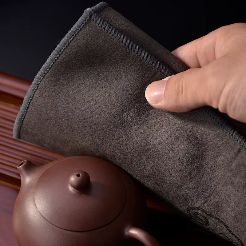Zen Tea Towel – Dickes, Weiches und Absorbierendes Küchentuch aus Plüsch-Imitation von Hirschleder